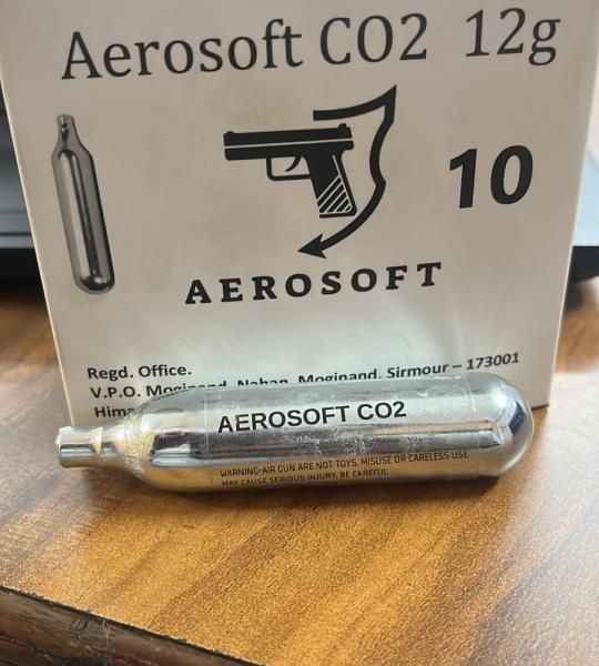 CO₂ Cylinders  – at Aerosoft